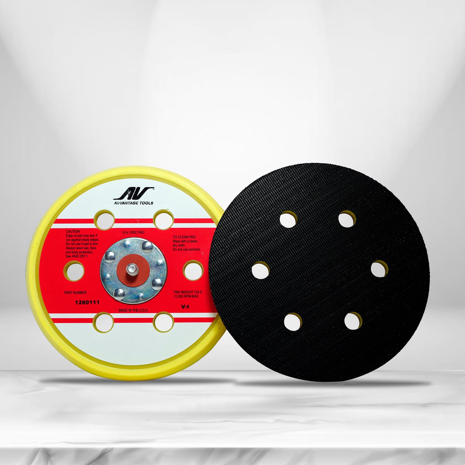 6 Inch Velcro Backup Pad