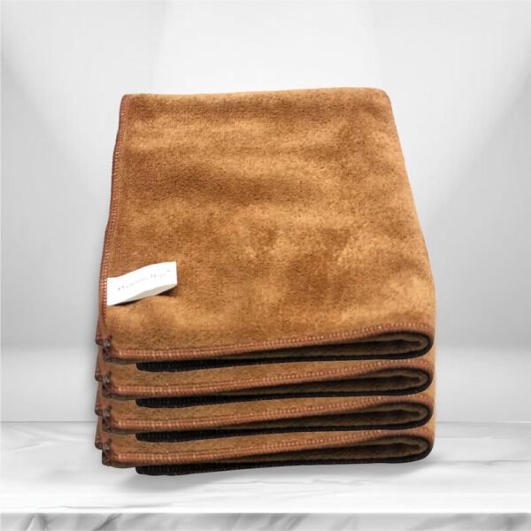 Microfiber Cleaning Cloth_Brown