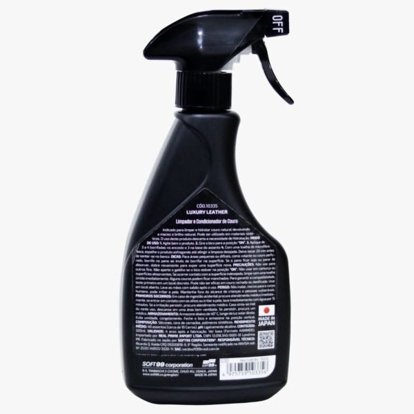 Soft99 LUXURY LEATHER | 2 IN 1 | CLEANS AND MOISTURIZES LEATHER - Image 2